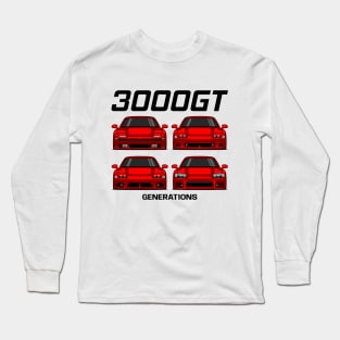 3000GT JDM Legend Generations Long Sleeve T-Shirt